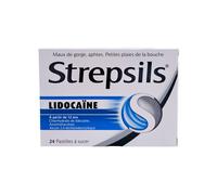 Strepsils Lidocaïne - À partir de 12 ans Comprimé(S) Sucer 24 pc(s)