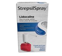 Strepsils Spray Collutoire Lidocaïne - À partir de 12 ans Buccal 20 ml