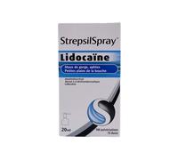 Strepsils Spray Collutoire Lidocaïne - À partir de 12 ans Buccal 20 ml