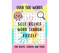 Stress/Anxiety Relief, Mindfulness Word Search Puzzle for Adults, Seniors: Brain Busters, Fun and Relaxing, Solutions Included, Activity Book to ... Adults, For Road Trip, Holiday, Travel, 6"X9"