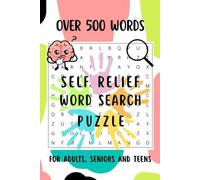 Stress / Anxiety Relief, Mindfulness Word Search Puzzle for Adults, Seniors: Brain Busters, Fun and Relaxing, Solutions Included, Activity Book to ... Adults, For Road Trip, Holiday, Travel, 6"X9"