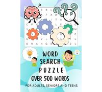 Stress / Anxiety Relief, Mindfulness Word Search Puzzle for Adults, Seniors: Brain Busters, Fun and Relaxing, Solutions Included, Activity Book to ... Adults, For Road Trip, Holiday, Travel, 6"X9"