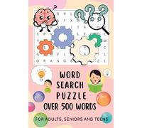 Stress / Anxiety Relief, Mindfulness Word Search Puzzle for Adults, Seniors: Brain Busters, Fun and Relaxing, Solutions Included, Activity Book to ... Adults, For Road Trip, Holiday, Travel, 6"X9"