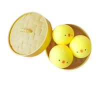Stress Ball Set, Slow Rising Fidget Toy Pack, Stretchy Sensory Squeeze with Elastic Memory Foam System, Soft Compact Material Lightweight Build, Comfort Toy Modern Style, Fidget for School Use