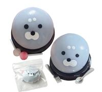 Stress Ball - Soft Seal Sensory Fidget Toy | 2 Piece Animal Kneading Squeeze Set Anti Stress Relief Portable Pocket Game for Kids, Adults, Home, Office, School, Travel Or Calm Focus
