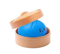 Stress Ball Toy, Simulated Dumpling Game, Soft Stress Toys 9x9cm for Modern Art Professional Home Supplies Daily Repair Kit Modern House Accessory Unit Home Decor Interior Supply Case