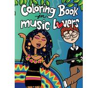 Stress Free Coloring Book for Music Lovers