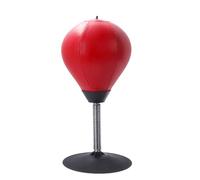 Stress Punching Bag - Desk Boxing Ball, Suction Cup Stand | Heavy Duty Reliefs Toy with Pump, Durable Reflex Bag for Anger Control, Fun Indoor Equipment for Kids, Teenagers, and Offices Workers
