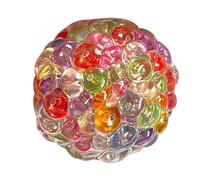 Stress Relief Ball - Calming Fidget Toy | Colorful Sensory Squeeze Ball Stress Relief Mood Improvement Focus for Kids, Teens, Adults at Home, School and Office Use, 5.2cm/2.05