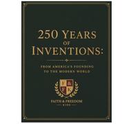 Stress Relief Coloring Book for Adults and Kids: Bold and Easy Designs Featuring Inventors, Inventions, and History Facts + More: From America’s Founding to the Modern World