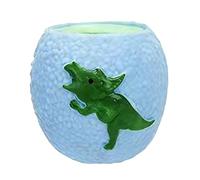 Stress Relief Dino, Egg Fidget Toy, 2.36 inches Dino Egg with Squeeze, Flexible Thermoplastic Rubber Toy, Cute Dinosaur with Cartoon Style, Fidget Use for Office Study