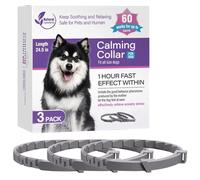 Stress Relief for Pets, Safe Dog Collar, Gentle Calming Solution, Pet Relaxation Collar, All-Natural Calming Collar, Réglable Dog Collar, Dog Behavior Management, Comfortable Calming Collar, Durable