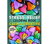 Stress Relief Mandalas: Calm & Creative Coloring Book for Adults, Teens and Kids - Square Designs: Large Print Designs with Bold Lines for Relaxation, ... Coloring | Single-Sided Pages | 8.5 x 11 in