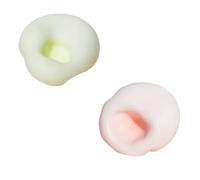 Stress Relief Sand Glutinous Balls, 2 Pcs Sand Squishy Slow Rising, Squish Toy, Slow Rise Squishy Fidget Toys, Sensory Fidget Squeeze Toys, Stress Ball, Pinch for Adults Kids Office Home