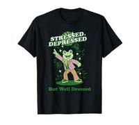Stressé, déprimé mais bien habillé et drôle T-Shirt