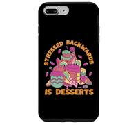 Stressed Backwards is Desserts Gâteaux Et Cupcakes Coque pour iPhone 7 Plus/8 Plus