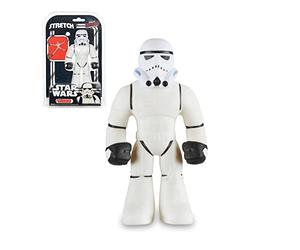 STRETCH ARMSTRONG, Personnage de 18 cm, Personnage de Collection et étirable, Star Wars - Storm Trooper, pour Les Enfants dès 5 Ans, TR405