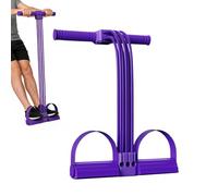 Stretch Bands with Foot Pedals | Workout Puller Training Equipment - Exercise Stretching Bands with Handles - for Men Women Youth Beginners Athletes Bodybuilders