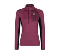 Montura Stretch Color 3 Zip Femmes Pulls L Lilas