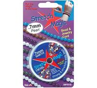 Stretch Magic Bead & Jewelry Cord .7mmx5m-Pearl by Stretch Magic