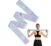 Stretch Strap - 8-Section Elastic Fitness Strap | Bandes de résistance polyvalentes pour femmes | Leg Flexibility Elastic 8-Section Kids Stretching Exercise Dance Pilates Gymnastics Fitness Home Kids