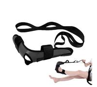 Stretch Strap - Stretching Strap with Loops for Flexibility Training, Fascia Hamstring Leg Stretcher Belt with Durable Material, Home Workout Exercise Tool for Pilates Gymnastics Women Men Fitness