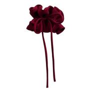 Stretchable Hair Scrunchies, Bow Tie Elastic Hair Bands, No-Slip Grip Ponytail Holder, Soft Polyester Fabric, Stylish & Comfortable Design, Ideal for Cheerleading & Daily Styling