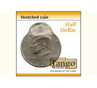 Stretched Coin - Half Dollar (w/DVD) by Tango - Trick (D0096)