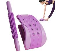 Stretcher de recul : dispositif de décompression vertébrale, correcteur de | Soulage les muscles de la sciatique, traitement par hernie discale, relaxation musculaire, équipement d'étirement