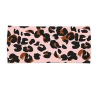 Stretchy Hairband - 4 Inch Lightweight Fabric Wrap for Messy Bun Styling, Gentle Pressure Free Hold with Seamless Edges, Thick Headwear for + Gym Exercise Spa Morning Skincare Routine Running Outdoor