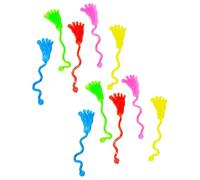 Stretchy Sticky Toys - 10X Foot Shape Elastic Fidget Toy, Sensory Play Set, Colorful Sticky Throw Toys | Interactive Window Game for Kids Boys Girls Party Favors
