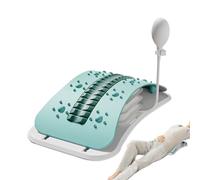Stretrage Arrière 41 X 24 Cm | Masseur De Planche De Cracker Lombaire Réglable | Masseur De Fissuration De La Colonne Vertébrale, Équipement D'étirement D'entraînement Pour Les Bureaux À Domicile Appa