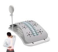 Stretrage arrière - Masseur de la planche de cracker lombaire pour l'alignement vertébral, l'étirement, l'équipement d'entraînement avec conception ergonomique, carton de fissuration de la colonne