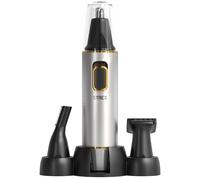 Strex Kit tondeuse nez 3 en 1 - Rechargeable et lavable - Coupe-nez/oreille/tondeuse à sourcils/tondeuse à sourcils/tondeuse à barbe - Hommes et femmes