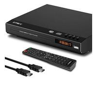 Strex Lecteur DVD avec HDMI - Full HD 1080P - Télécommande - USB - HDMI/RCA - Région libre - Noir
