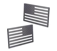 Streysisl Autocollant drapeau américain pour voiture, moto, camion - Autocollant décoratif en aluminium mat pour carrosserie de voiture