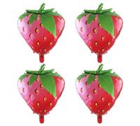 Streysisl Ballons fruits | Ballons en aluminium en forme de fruits, accessoires photo d'été, décoration alimentaire et légumes pour révélation du sexe à thème, fournitures de mariage
