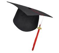 Streysisl Chapeau de remise de diplôme 2025 | Chapeau de remise de diplôme avec pompon 2025, chapeau unisexe réglable pour adultes, lycée et baccalauréat