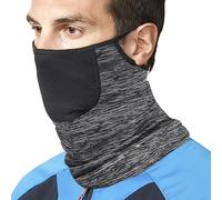 Streysisl Couvre-visage d'hiver - Cache-cou thermique pour moto par temps froid - Cache-cou imperméable pour homme - Pour l'alpinisme, le cyclisme, la pêche, Couleur gris foncé, Refer to description