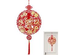 Streysisl Décorations de Nouvel An vietnamien - Décorations de festival de printemps en forme d'éventail - Ornement | Décoration créative pour la maison, les magasins d'entreprise