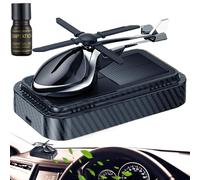 Streysisl Diffuseur de désodorisant pour voiture | Désodorisant automobile en forme d'hélicoptère, économie d'énergie, décorations de tableau de bord de voiture de luxe pour berline et divers