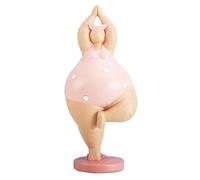 Streysisl Figurines de Grosse Dame de Yoga, Statue de Grosse Femme de Yoga - Sculpture de Pose de Yoga Moderne - Statue de Femme Yoga Ornement créatif, Sculpture Statue de Yoga Décoration de Table