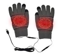 Streysisl Gants chauffants pour femme, gants chauffants réglables électriques, amovibles pour l'équitation pour homme, pour cyclisme, randonnée, camping