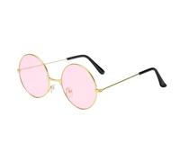 Streysisl Lunettes De Soleil Rondes | Lunettes De Soleil Hippie Style Rétro Des Années 60,Lunettes De Soleil Colorées Lunettes Pour Hommes Femmes Costumes Fêtes Cadeaux