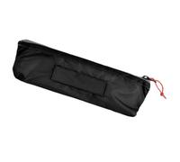 Streysisl Pochette de randonnée en maille | Sac de camping en maille à fermeture éclair, facile à attacher au sac à dos, sac de camping, petits articles pour l'extérieur, le bateau, le patinage, Noir