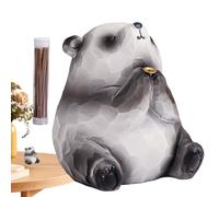 Streysisl Porte-encens panda | Brûleur d'encens en résine pour la méditation