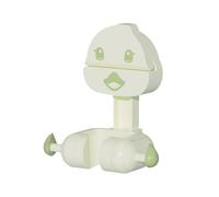 Streysisl Support mural pour pommeau de douche | Support de pommeau de douche à ventouse réglable | Support de poignée de douche avec joli motif de canard pour, famille, amis