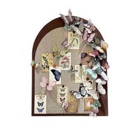 Streysisl Tableau d'affichage photo mural papillon | Tableau photo décoratif, décoration d'anniversaire, tableau d'affichage pour photos