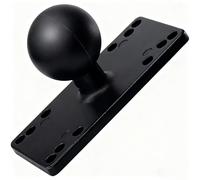 Strg Supports de base à boule à arc circulaire avec boule de 3,8 cm, base de montage à boule de 10,2 cm de long compatible avec RAM et systèmes de bras à double douille de 3,8 cm