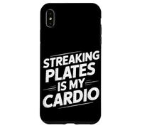 Striaking Plates is My Cardio Microbiologist Coque pour iPhone XS Max